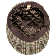 Gorra plana Dents Stanwick de tweed - Marrón