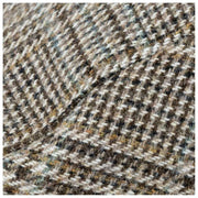 Gorra plana Dents Stanwick de tweed - Marrón