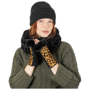 Bufanda polar Dents Teddy - Negro