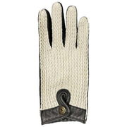 Dents The Suited Racer Hatcher Guantes de conducción de cuero - Negro