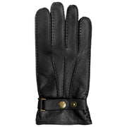 Guantes de cuero Dents Whitchurch Deerskin - Negro