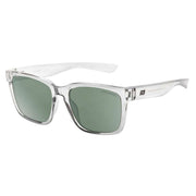 Dirty Dog Goat Sunglasses - Crystal Grey/Green
