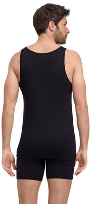 Falke Daily Comfort - Pack de 2 camisetas sin mangas - Negro