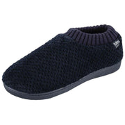 isotoner-popcorn-full-back-bootie-slippers---navy-34523381