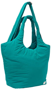 Bolso de hombro Roka Oxford mediano Taslon - Azul vista al mar
