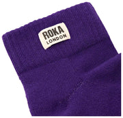 Calcetines tobilleros Roka Wembley - Púrpura