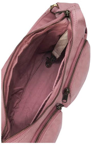 Hindbag Emile Bolso de hombro con múltiples bolsillos - Rosa rubor