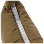 Bolso bandolera Roka Farringdon Taslon - Marrón musgo
