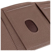 Cartera con tarjetero triple Dents Aire - Marrón chocolate