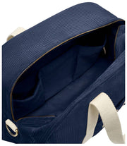 Bolso Bowling Hindbag Charlie - Terciopelo Azul Marino