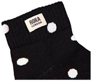 Calcetines tobilleros Roka Wembley - Black Dot