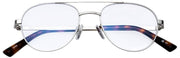 MessyWeekend Cruise Gafas de lectura con luz azul - Transparente/Plateado