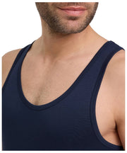Falke Daily Comfort - Pack de 2 camisetas sin mangas - Azul marino medianoche