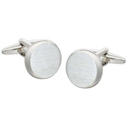 david-van-hagen-o-shaped-cufflinks---silver-34498371