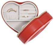 Joyero de viaje Stackers Heart - Rojo