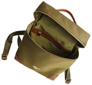 Mochila ligera Alice Wheeler London Shoreditch Primrose - Verde oliva