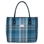 Earth Squared Tweed Tote Bag - Humbie Navy