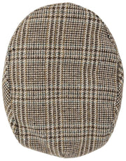 Gorra plana Dents Stanwick de tweed - Marrón