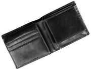 Cartera plegable Dents Itchen Coin - Negro