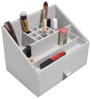 Organizador de maquillaje Stackers Classic - Gris guijarro