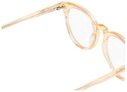 MessyWeekend Gafas de lectura con luz azul Abel - Transparente/Amarillo sol