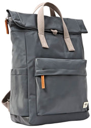 Mochila Roka Canfield B mediana de nailon reciclado - Beluga Grey