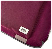 Bolso de viaje Roka Gatwick mediano de lona reciclada - Rojo lacado cereza