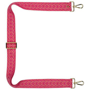 Correa para bolso Elie Beaumont - Cerise Herringbone Pink
