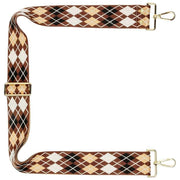 Correa para bolso Elie Beaumont - Chocolate Argyll Brown