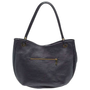 Elie Beaumont Bolso tote curvo suave - Negro