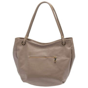 Bolso tote suave curvo Elie Beaumont - Mink Beige