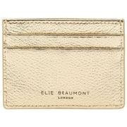 Tarjetero Elie Beaumont Heart - Dorado/Azul marino
