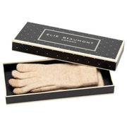 Guantes tejidos de punto Elie Beaumont - Avena Beige