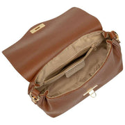 Bolso torcido midi Elie Beaumont - Bronceado