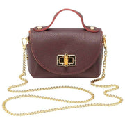 Elie Beaumont Mini bolso de bambú - Burdeos