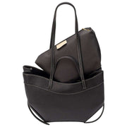 Elie Beaumont Bolso Tote Origami - Negro