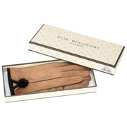 Guantes con pompones Elie Beaumont - Bronceado