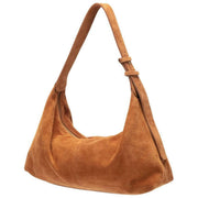 Bolso holgado de ante Elie Beaumont - Bronceado