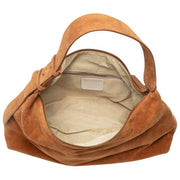 Bolso holgado de ante Elie Beaumont - Bronceado