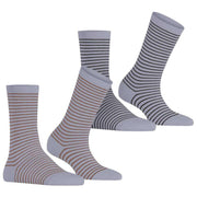 Esprit Fine Line 2 Pack Socks - Purple