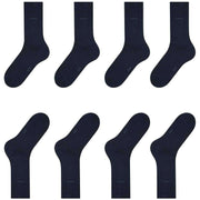 Esprit Solid 4 Pack Socks - Marine Navy