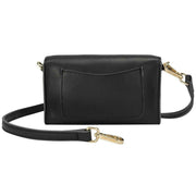 Every Other Mini Flapover Crossbody Shoulder Bag - Black