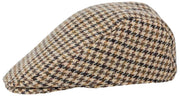 Gorra plana Dents Blashford Tweed - Marrón