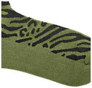 Calcetines tobilleros Roka Wembley - Animal mixto verde alcachofa