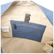 Bolso Tote Roka Sloane Mediano De Lona De Algodón - Azul Aviación