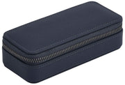Joyero de viaje mediano con cremallera Stackers - Azul marino