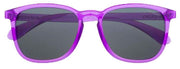 Gafas de sol cuadradas de puente de ojo de apertura superdry fácil - morado