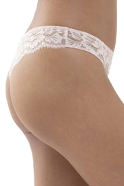 Mey increíble cuerda lace thong - blossom desnuda