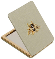 Espejo compacto oblongo Alice Wheeler London - Verde pistacho