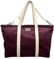 Bolsa de fin de semana de Jean Bag Jean - Plum Purple